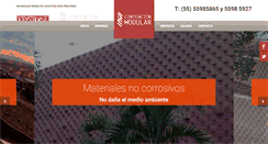 Desktop Screenshot of contencion-modular.com.mx